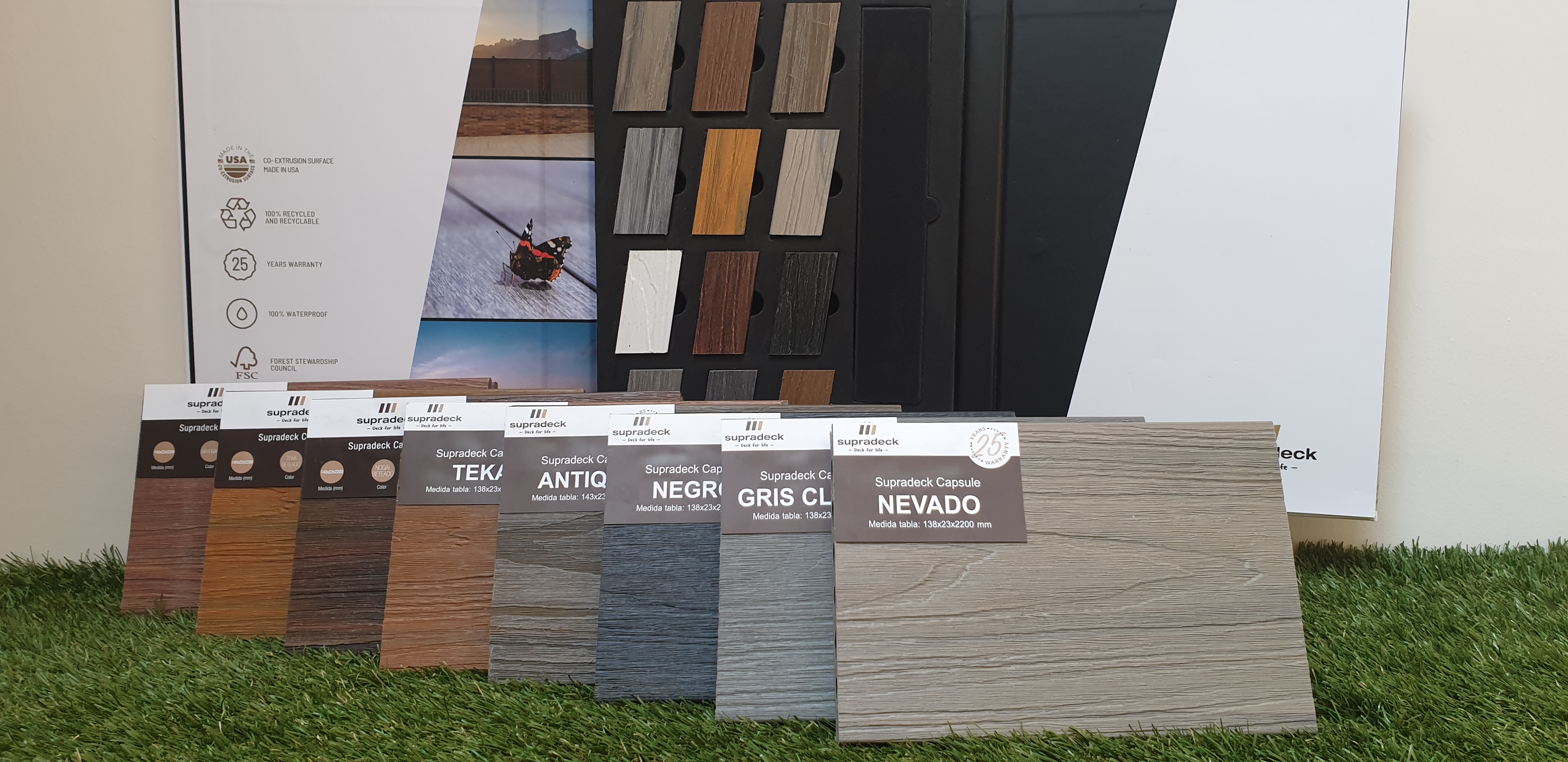 Venta e instalación de tarima exterior tecnológica